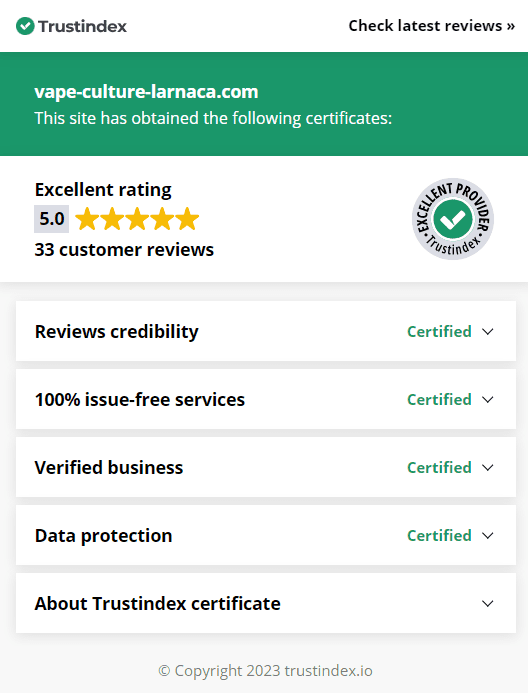 Trust Index - Vape Culture
