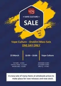 VAPE CULTURE.SALE