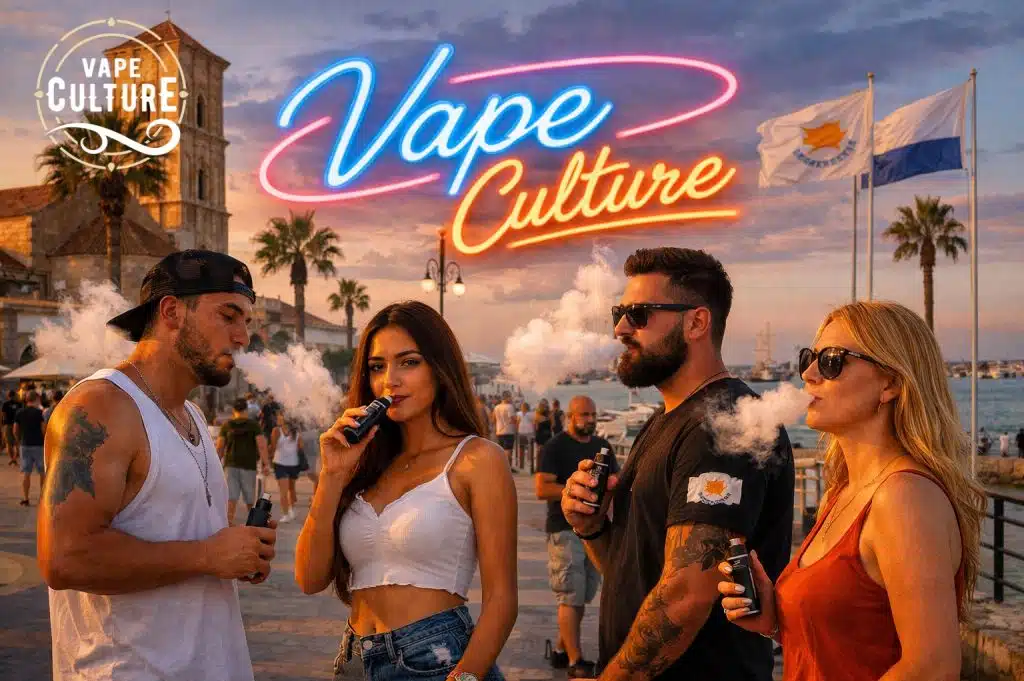 Vape Culture in Larnaca is far more than just a shop its a vaping family at the heart of the local community.