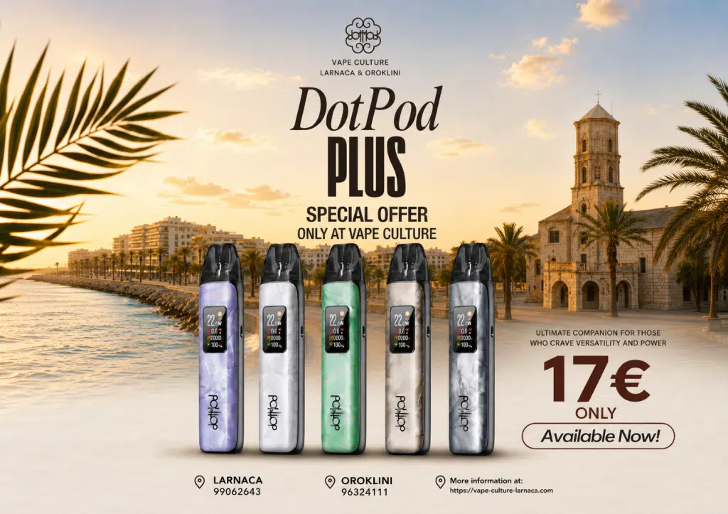 DotPod Plus - Vape Culture Special Offer - Vape Shop Larnaca