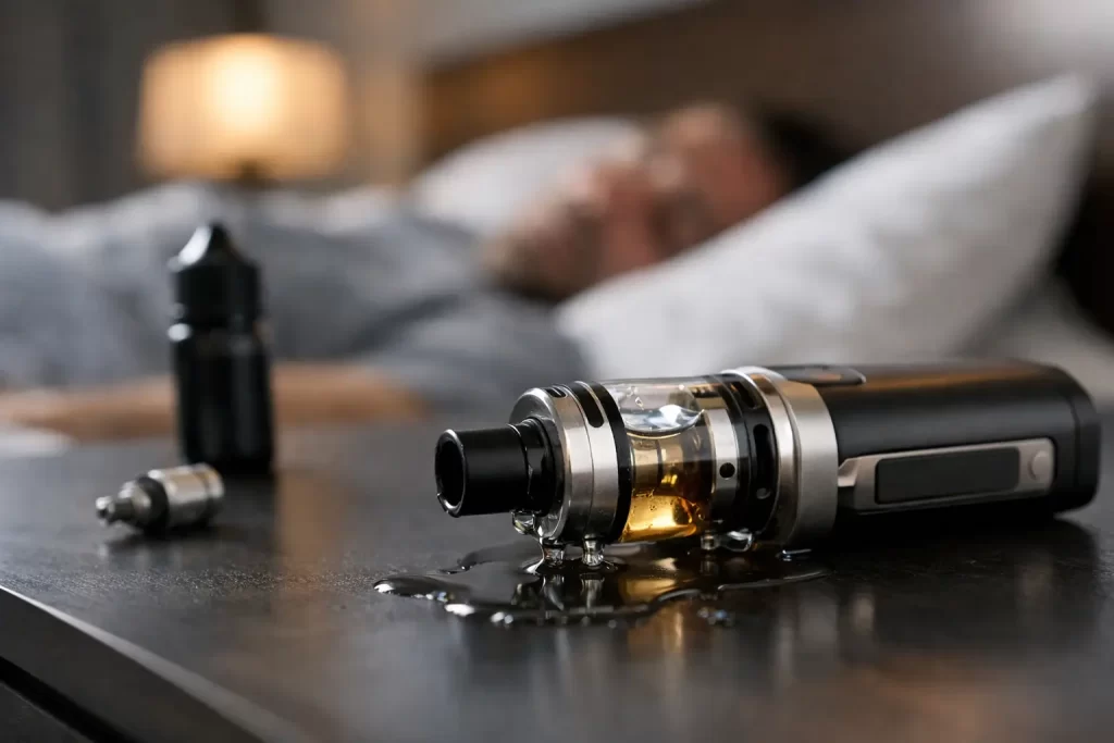 How to Stop Vape Tank Leaking Overnight