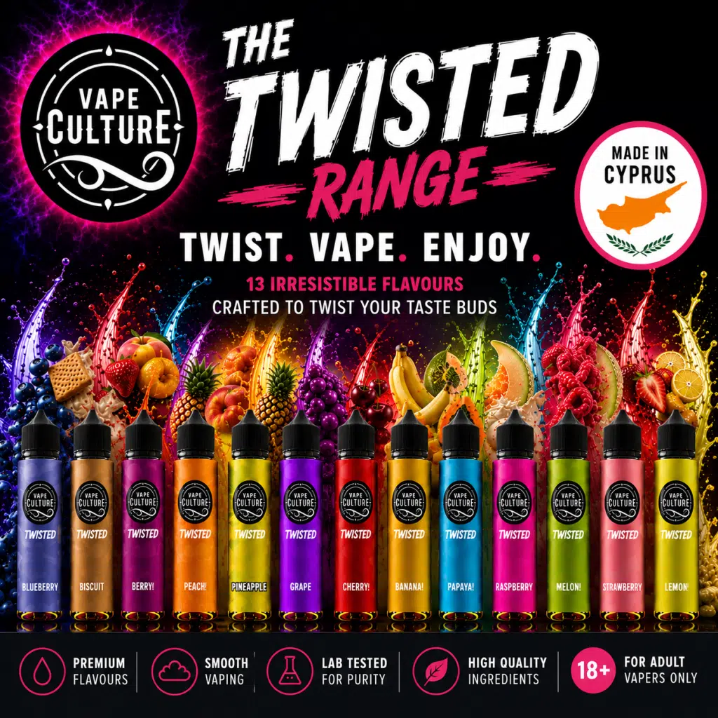 Vape Shop Larnaca - Twisted E-Liquids