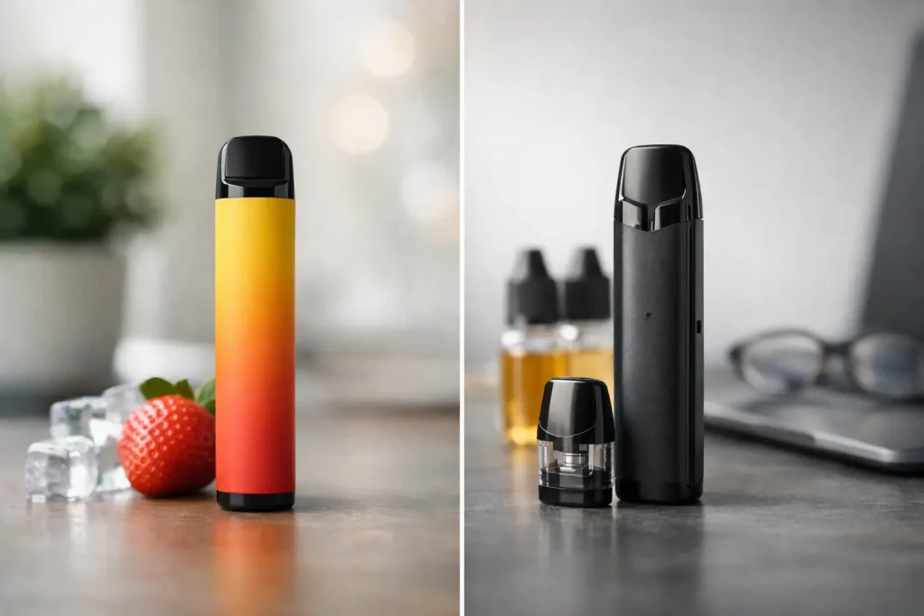 Disposable Vape vs Pod: Which Suits You?