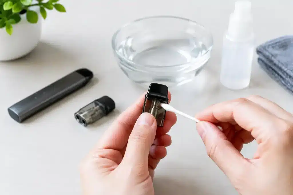 How to Clean a Refillable Vape Pod Properly